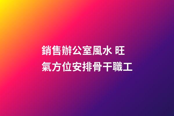 銷售辦公室風水 旺氣方位安排骨干職工